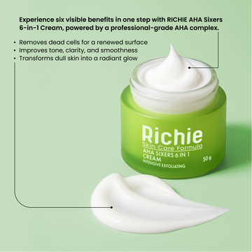 AHA SIXERS 6 IN 1 Cream