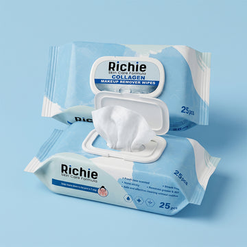 Collagen Makeup Remover Wipes 25 pcs