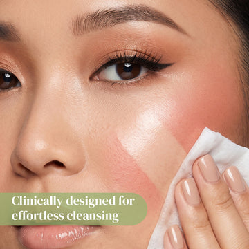 Castor Oil Makeup Remover Wipes 25 pcs