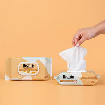 Vitamin C Makeup Remover Wipes 25 pcs